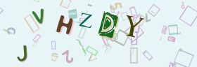 This is a captcha-picture. It is used to prevent mass-access by robots. (see: www.captcha.net)